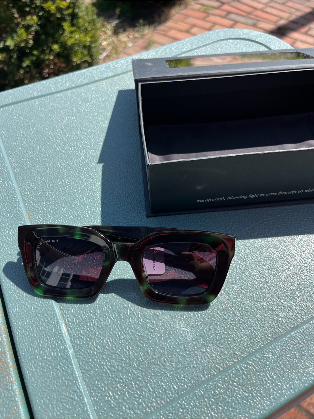 Transparent Marnie Sunglasses Nwt — image 8 of 8